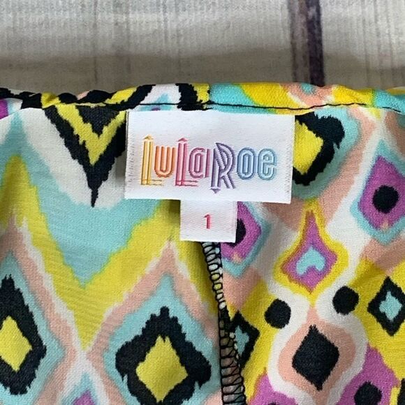 Lularoe Toddler Girl Cardigan Kimono Size 1 - Picture 3 of 7